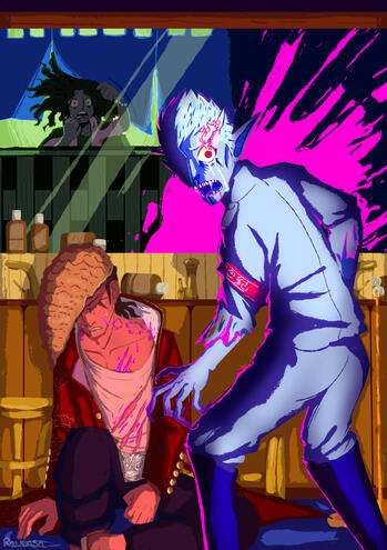 Danganronpa Vampire zine