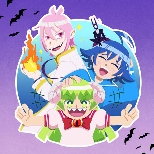 Iruma and friends